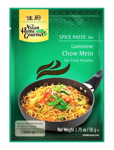 Preparato per Chow Mein noodles saltati cantonesi - A.H.G. 50g.